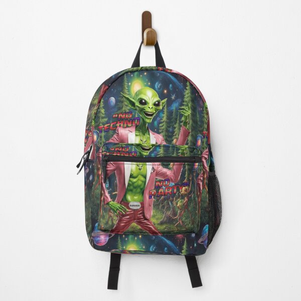 Item preview, Aliens Exist - No Techno No Party designed and sold by Kangaboy.