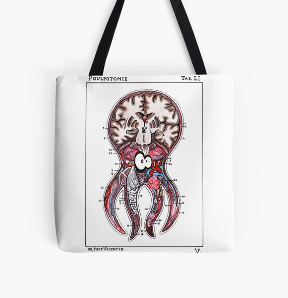 Poulpotomie All Over Print Tote Bag