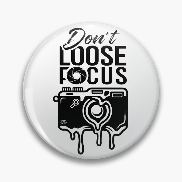 Item preview, Do NOT Loose Focus; Photographer; designed and sold by StickerApe.
