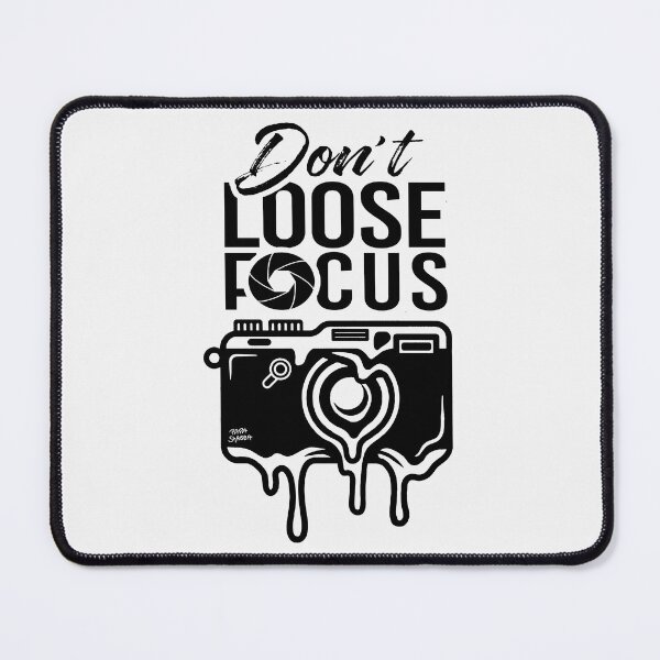Item preview, Do NOT Loose Focus; Photographer; designed and sold by StickerApe.