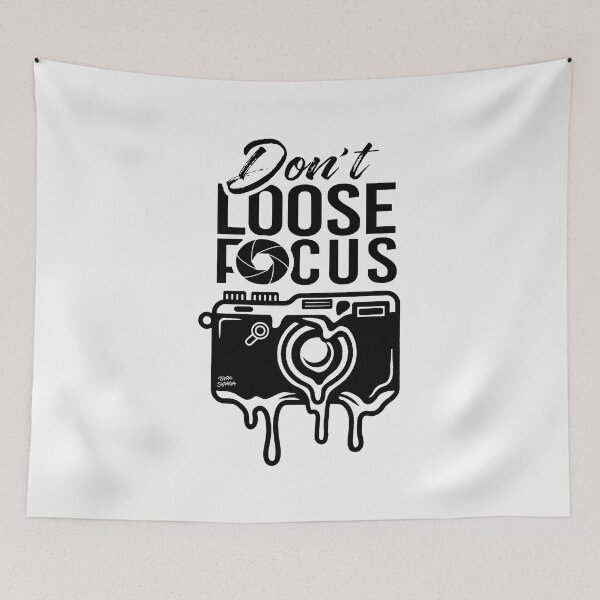 Item preview, Do NOT Loose Focus; Photographer; designed and sold by StickerApe.