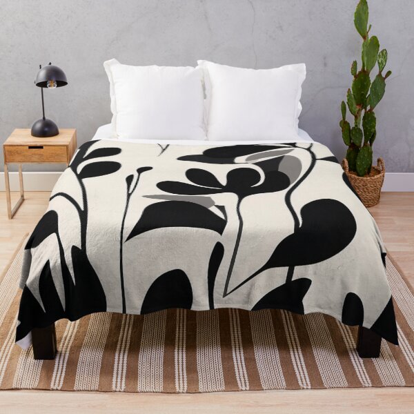 Item preview,  008 Black and White Floral Design designed and sold by Alexis Art Collection.