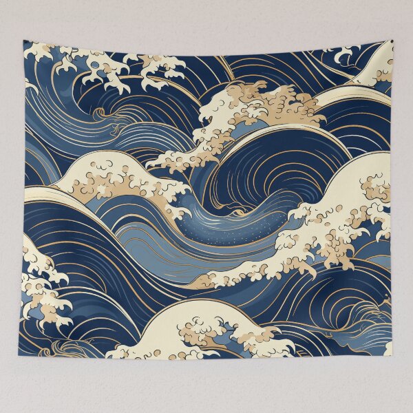 Item preview, Japanese Art Waves designed and sold by Vector Scout Lab.