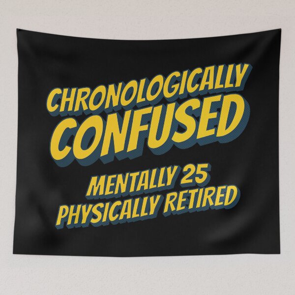Item preview, Chronologically confused designed and sold by mr-k-store.