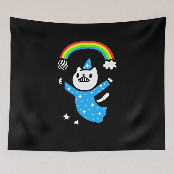 Item preview, Magical Wizard Cat  designed and sold by Laresamiller3.