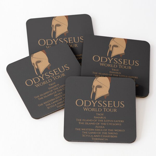 Item preview, Odysseus World Tour - Ancient Greek Mythology - Epic Poetry designed and sold by BELLAKVISTAD.