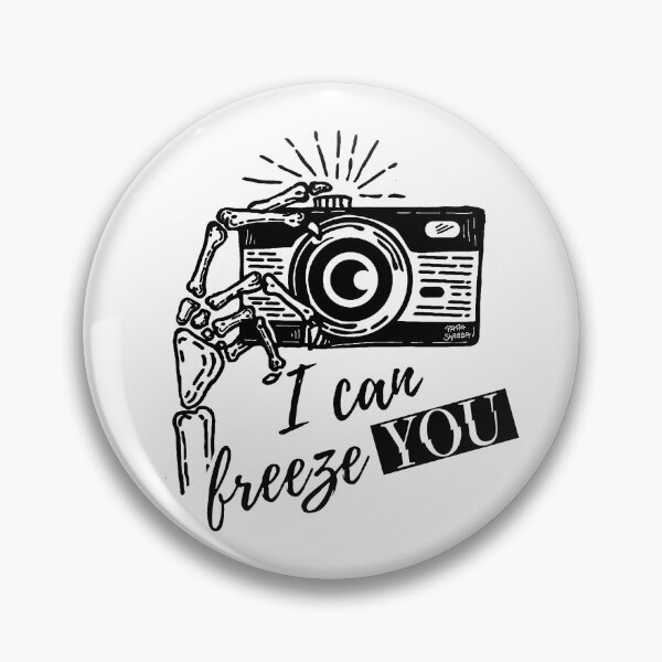 Item preview, I Can Freeze You; Photographer; designed and sold by StickerApe.