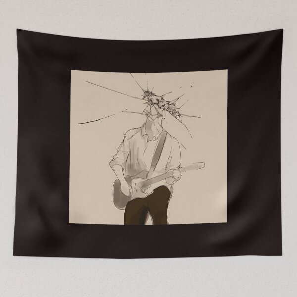 Item preview, Guitarist broken glass designed and sold by CedriHarri.
