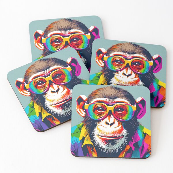 Item preview, Funky Monkey Portrait 4 designed and sold by Tom-Johnson.