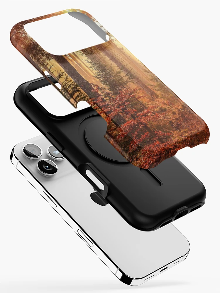 Thumbnail 2 of 4, iPhone Case, Forest In Autumn  designed and sold by Slinky-Reebs.