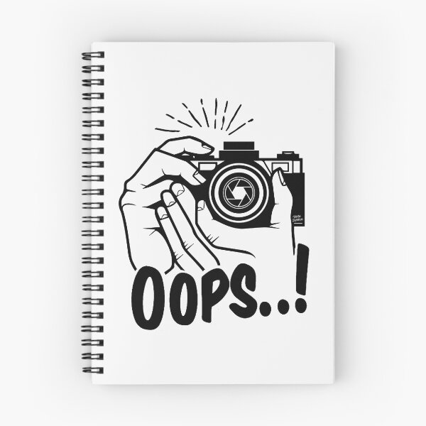 Item preview, OOPS; Photographer; designed and sold by StickerApe.