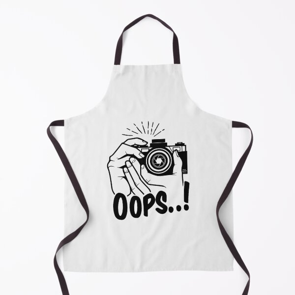 Item preview, OOPS; Photographer; designed and sold by StickerApe.