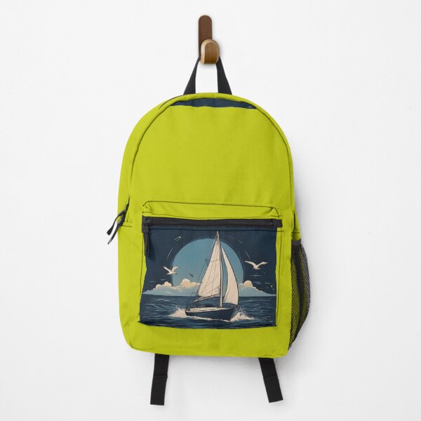Item preview, Zen sailing, Seagull, boat, and ocean designed and sold by wildTrack---.