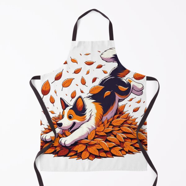 Item preview, Puppy Playing in Leaves designed and sold by Platinumpalette.