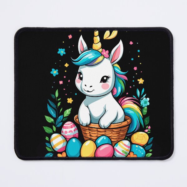 Item preview, Funny unicorn Easter bunny. Cute Easter unicorn designed and sold by LuminOrb.