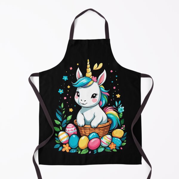 Item preview, Funny unicorn Easter bunny. Cute Easter unicorn designed and sold by LuminOrb.
