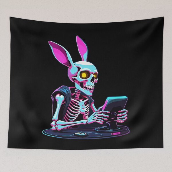 Item preview, Easter bunny gamer and gaming streetwear design designed and sold by LuminOrb.