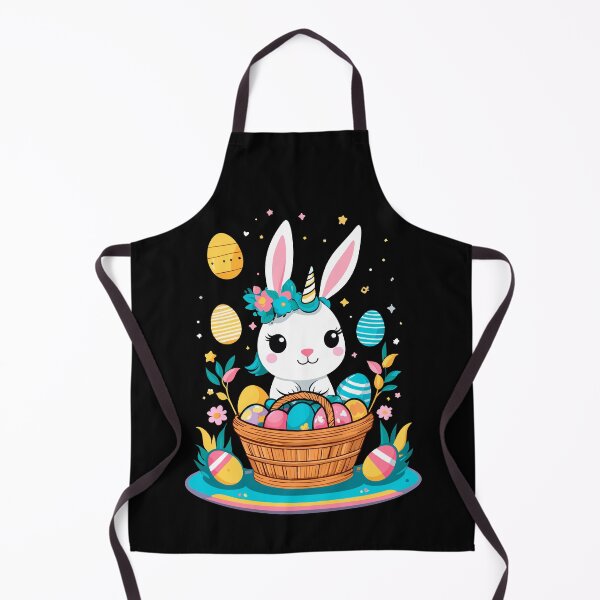 Item preview, Funny unicorn Easter bunny. Cute Easter unicorn designed and sold by LuminOrb.