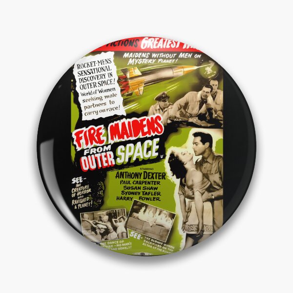Item preview, Promotional Artwork for Fire Maidens from Outer Space  designed and sold by Tiajuanaaoife.