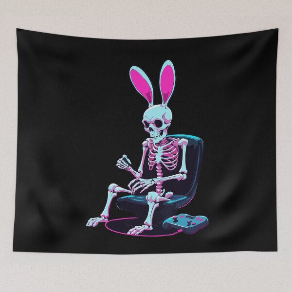 Item preview, Easter Bunny Gamer Iconic Easter Gaming designed and sold by LuminOrb.