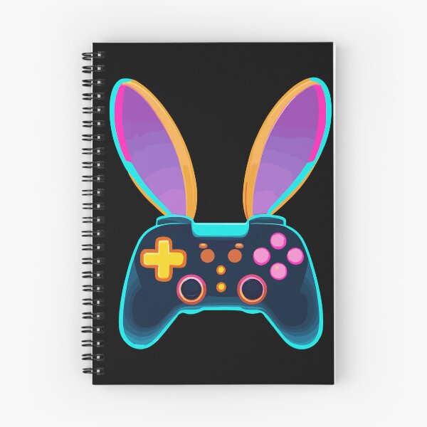 Aperçu de l'œuvre Lapin de Pâques gamer et streetwear gaming Look de Pâques créée et vendue par LuminOrb.