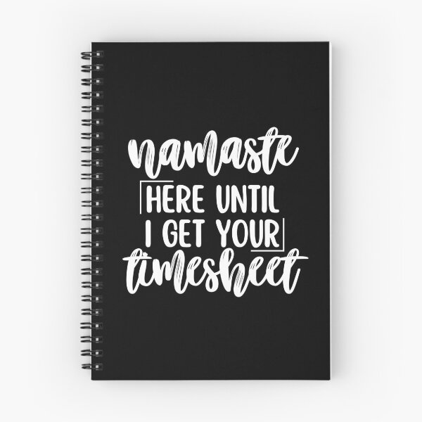 Item preview, Human Resources HR Payroll Timesheet Namaste designed and sold by SunfullyYours.