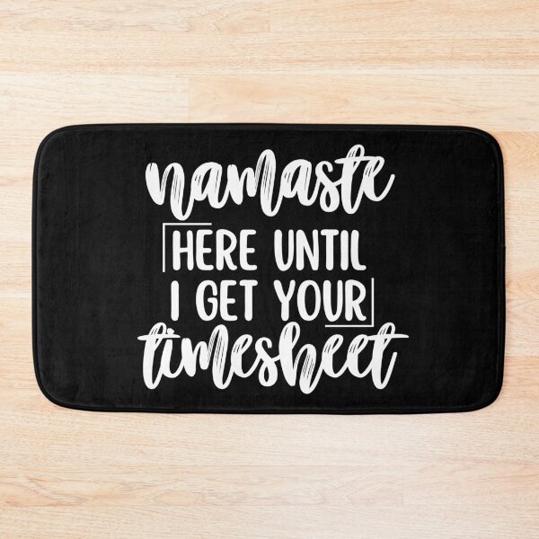 Item preview, Human Resources HR Payroll Timesheet Namaste designed and sold by SunfullyYours.
