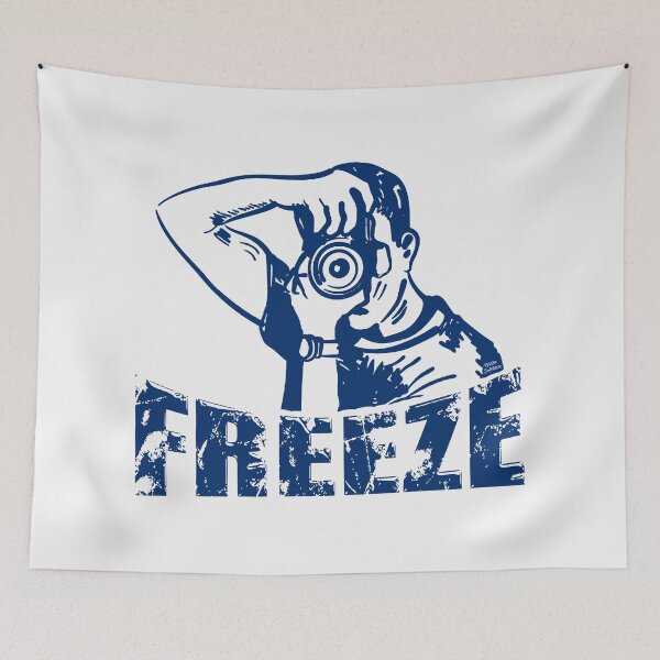 Item preview, Freeze; Photographer; designed and sold by StickerApe.