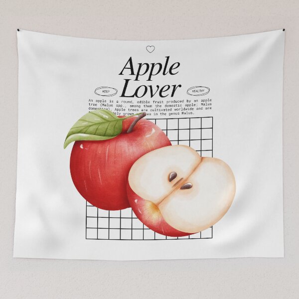Item preview, Apple Lover - Fruit Lover Gardener - Malus domestica designed and sold by Millusti.