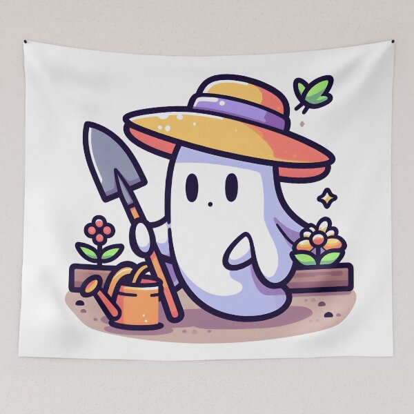 Item preview, Kawaii Vivacious Wraith: Sun Hat designed and sold by CanvasCutie.