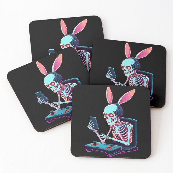 Item preview, Easter bunny gamer and gaming streetwear design designed and sold by LuminOrb.