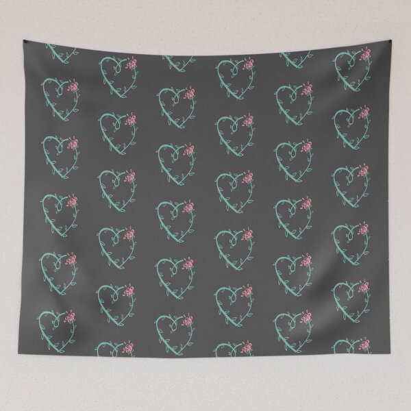 Item preview, Flowery Hearts designed and sold by Ghada Nasif.