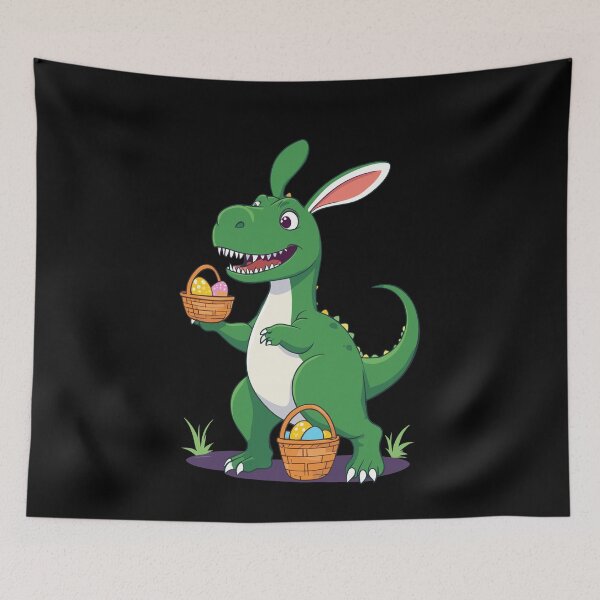 Item preview, Iconic Easter Dinosaur Easter Bunny designed and sold by LuminOrb.