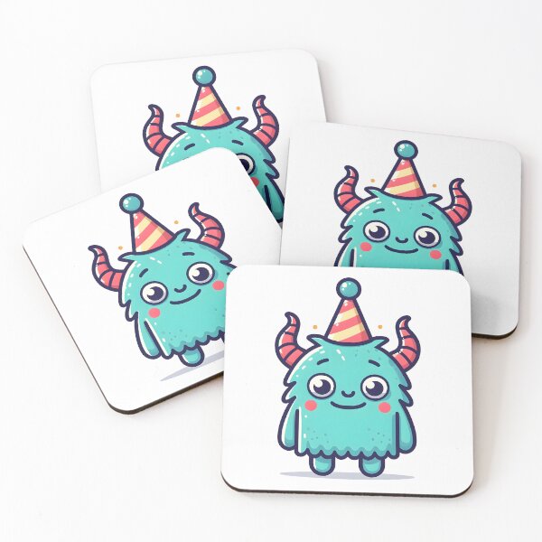Item preview, Kawaii Monster: Party Hat designed and sold by CanvasCutie.