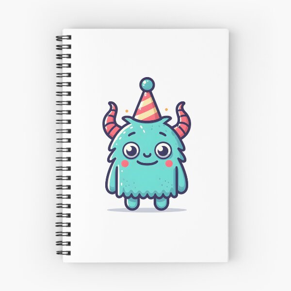 Item preview, Kawaii Monster: Party Hat designed and sold by CanvasCutie.