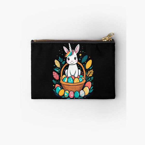 Item preview, Funny unicorn Easter bunny. Cute Easter unicorn designed and sold by LuminOrb.