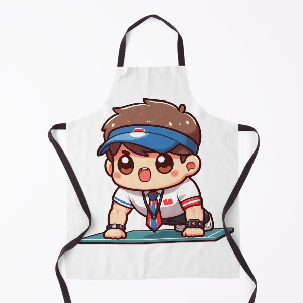 Item preview, Kawaii Athletic Coach: Wearing Wristbands designed and sold by CanvasCutie.