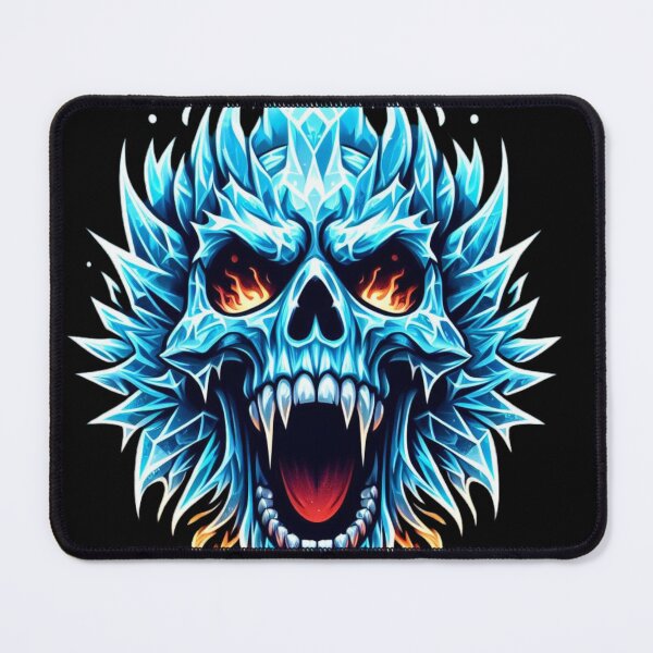 Item preview, Screaming Ice and Fire Skull designed and sold by Mark Cannon.