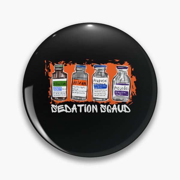 Item preview, Sedation Squad CRNA Anesthesia Design designed and sold by Buckanesthesia.