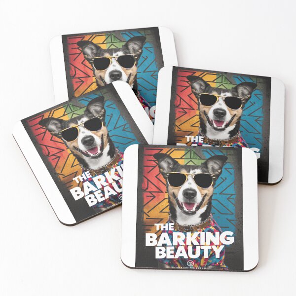 Item preview, Barking beauty,Cool Canine: Star of Style - Modern Cartoon Dog designed and sold by Colorful-Garden.