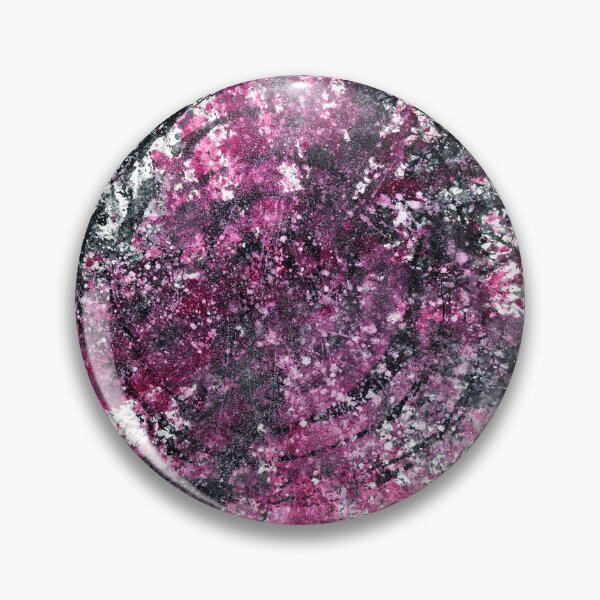 Item preview, The Spiritual Energy Within #502 Original Hand-painted Abstract Painting Detail 1 In Magenta Pink Black Jewel Tones Inspired By Cosmic Nebula Supernova Starburst Universe Interstellar Space Spiral Art designed and sold by Rainbow Artist Orlando L.