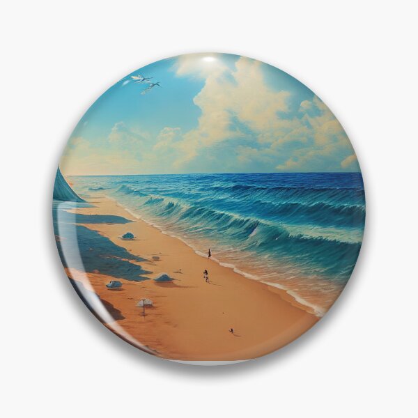 Item preview, Beach Sea Waves - Ocean Vacation designed and sold by FlowersColorful.