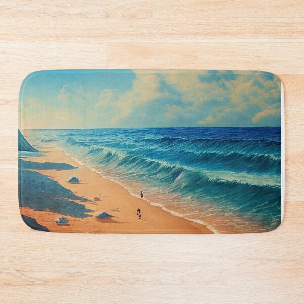 Item preview, Beach Sea Waves - Ocean Vacation designed and sold by FlowersColorful.