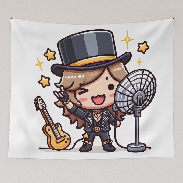 Item preview, Kawaii Rockstar: Glamorous Top Hat designed and sold by CanvasCutie.