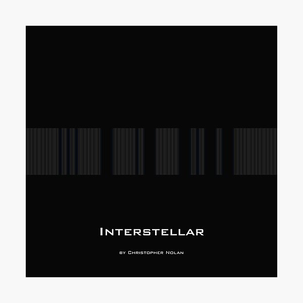 Artikelvorschau, Filmsammlung Nr. 04 – Interstellar entworfen und verkauft von HdotO.