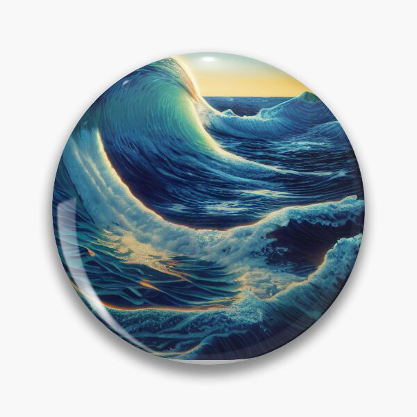 Item preview, Beach Sea Waves - Ocean Vacation designed and sold by FlowersColorful.