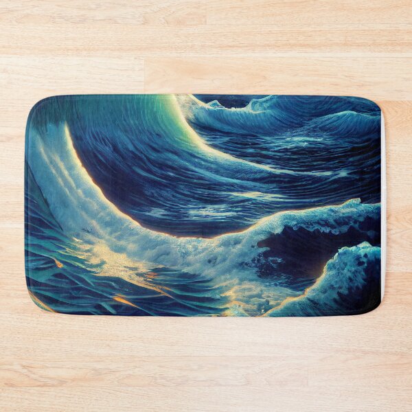 Item preview, Beach Sea Waves - Ocean Vacation designed and sold by FlowersColorful.