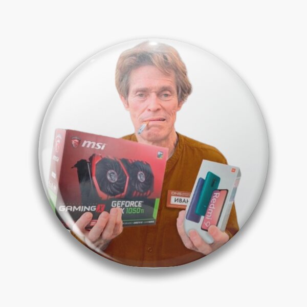 Item preview, William Dafoe electronics seller designed and sold by Frogus.