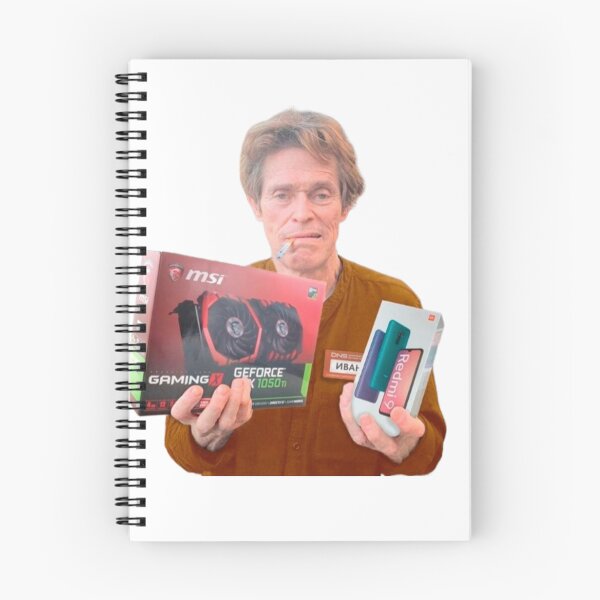 Item preview, William Dafoe electronics seller designed and sold by Frogus.
