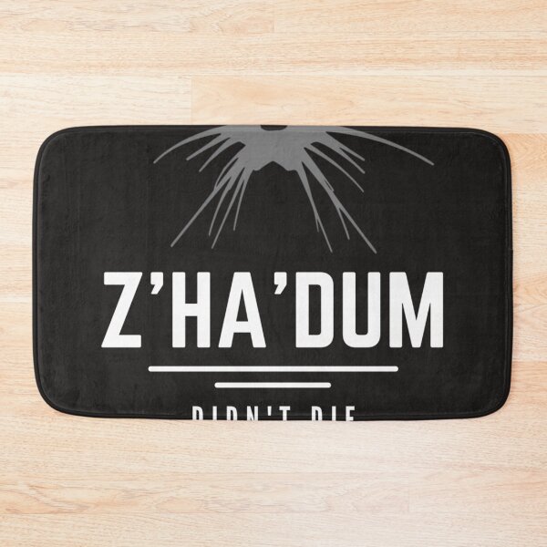 Item preview, Went To Z'Ha'Dum - Didn'T Die - Shadow Ship - Black - Sci-Fi designed and sold by HINEKAHL.